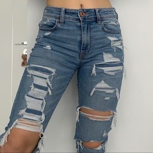 American Eagle Next level stretch mid waist jeans